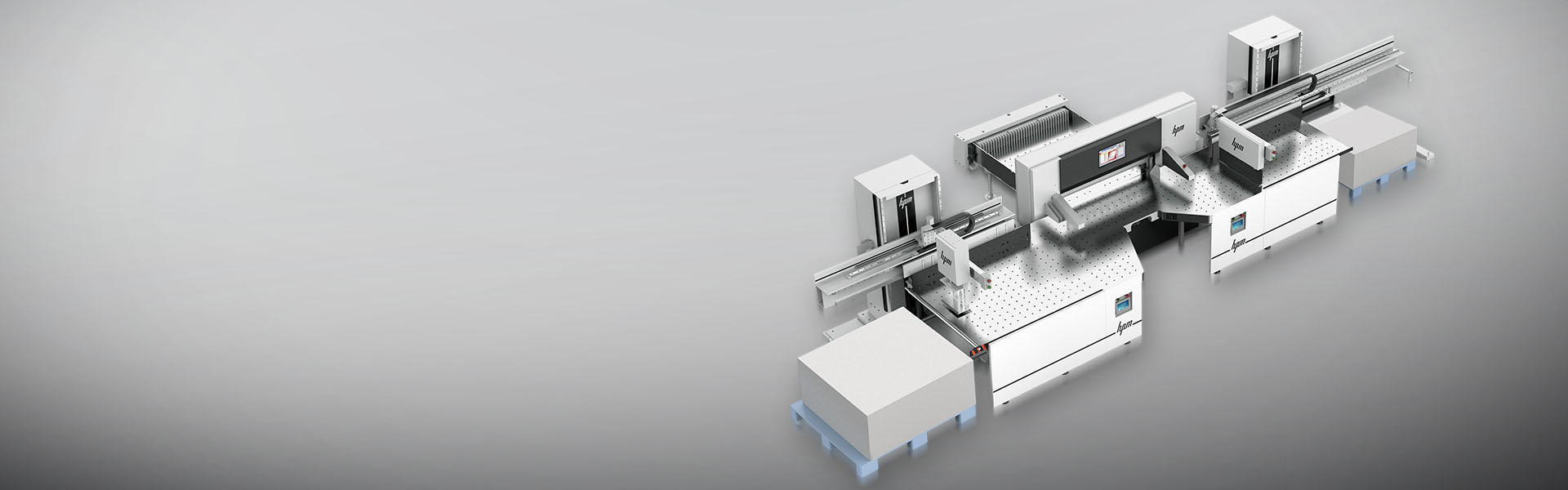 front loading cutting system